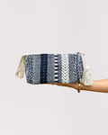 Navy Loom Pouch