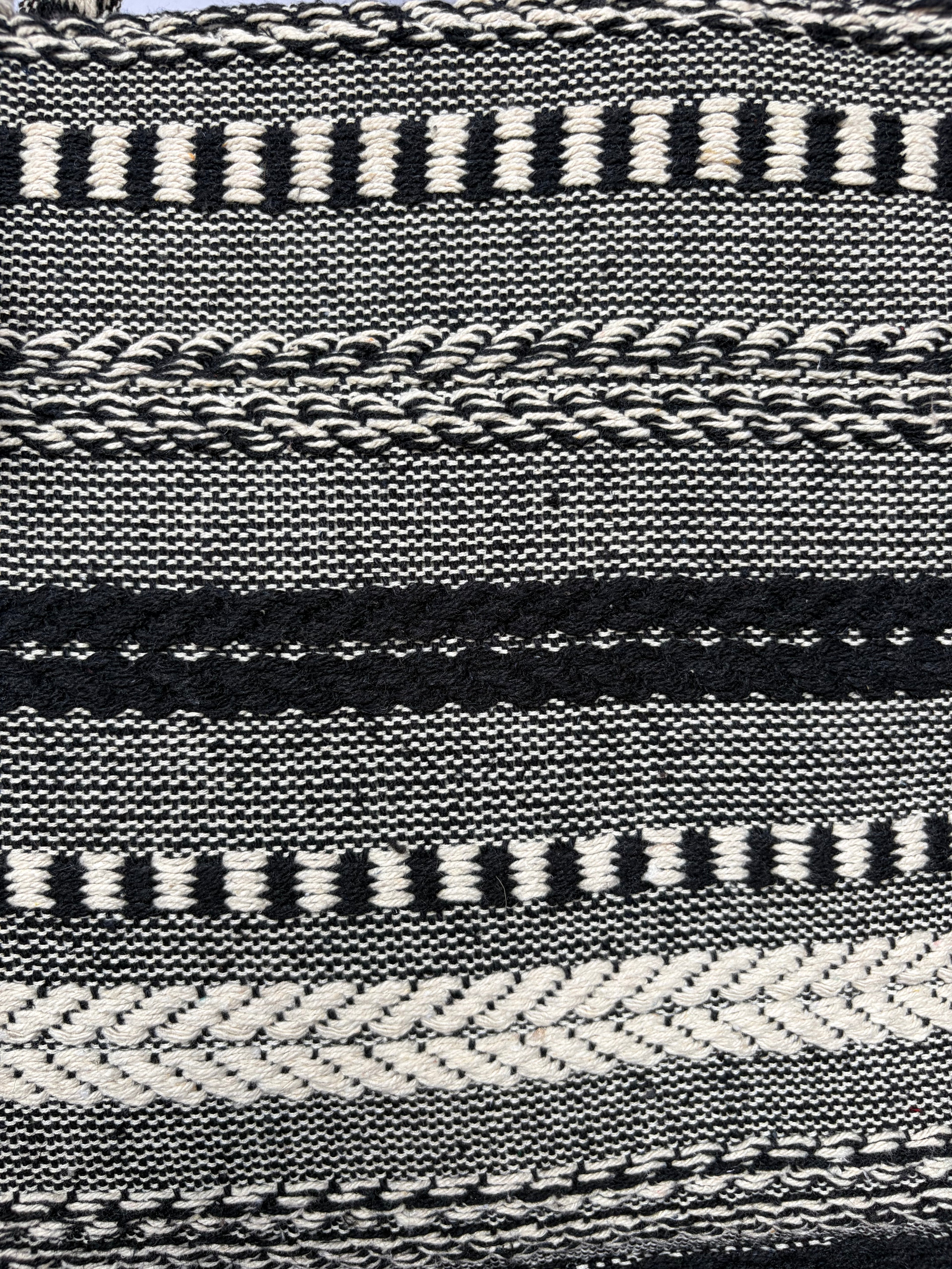 Black Loom Tote