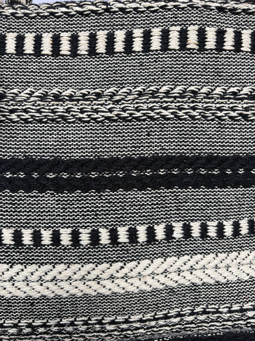 Black Loom Tote