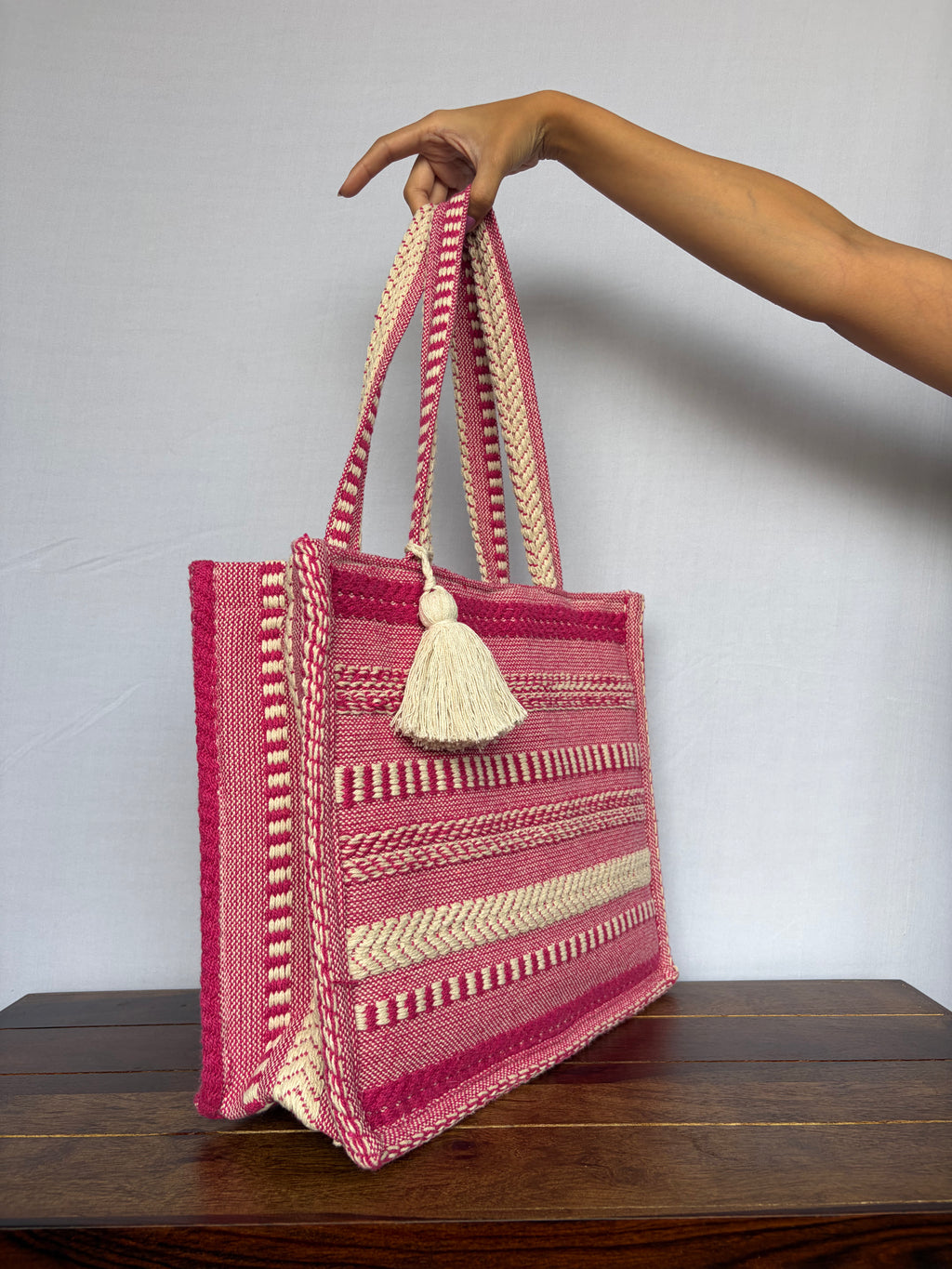 Pink Loom Tote