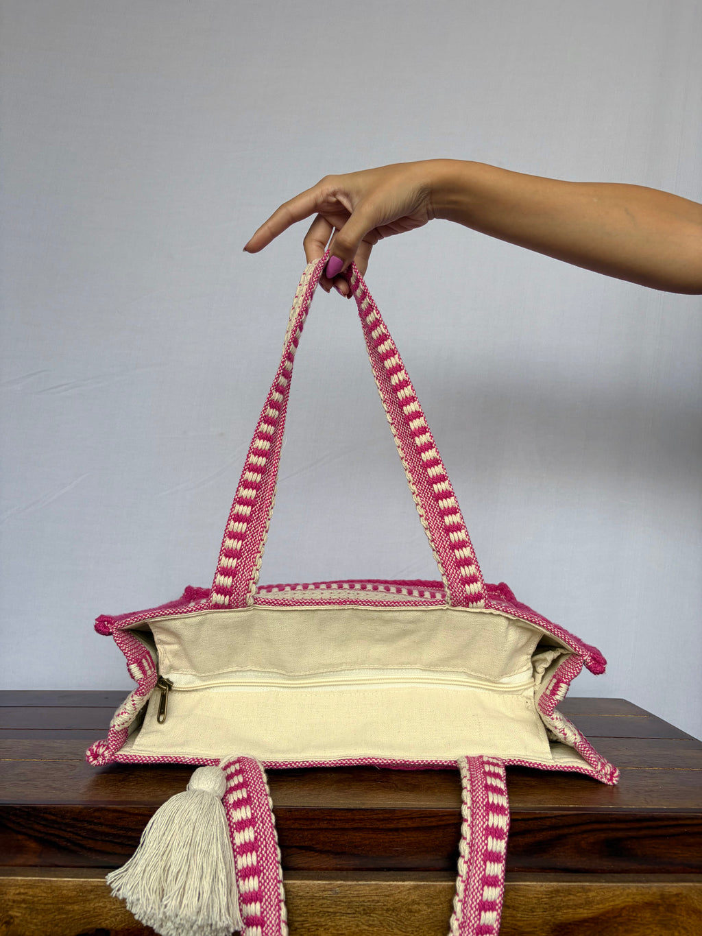 Pink Loom Tote
