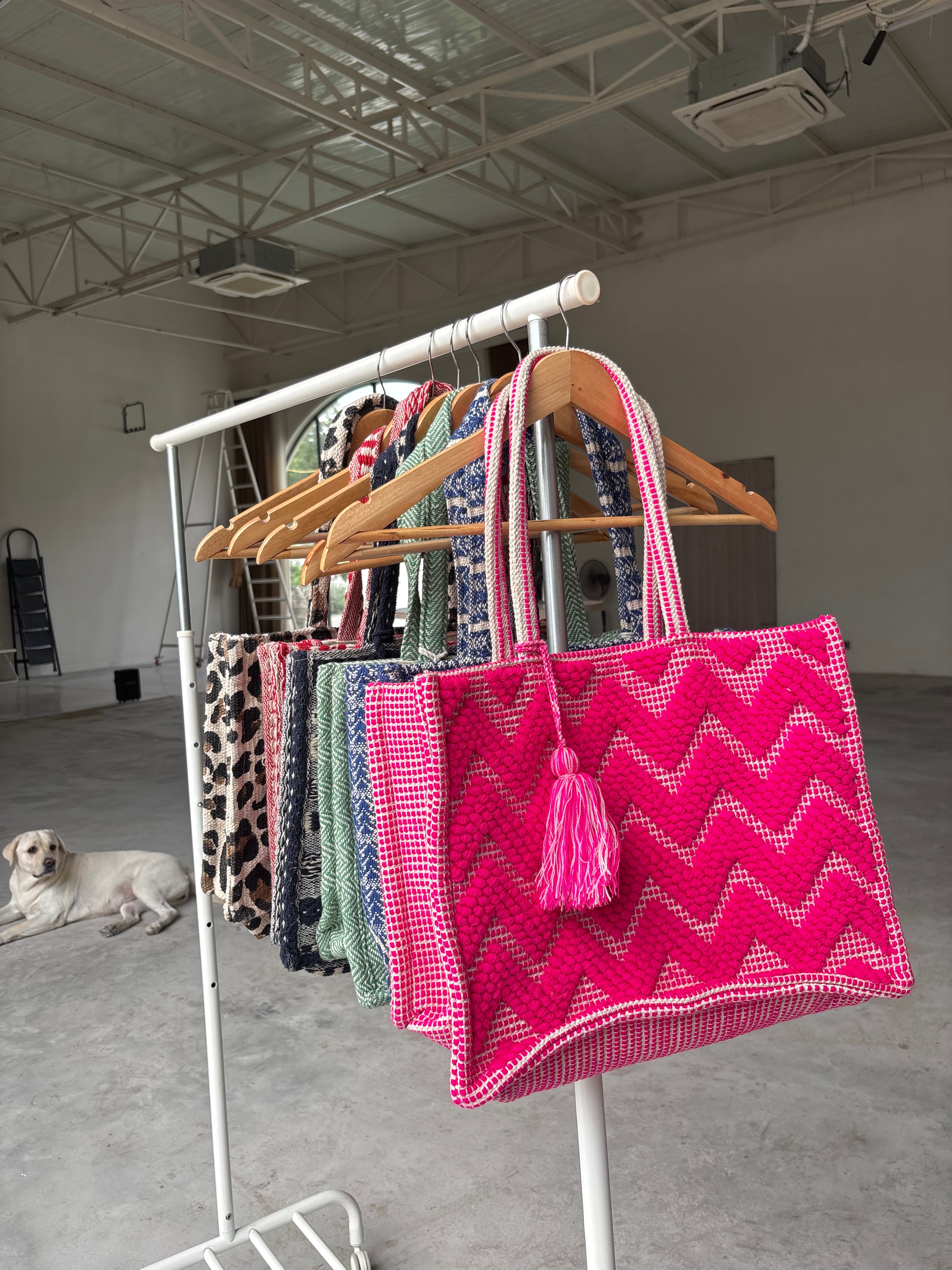 Pink City Tote