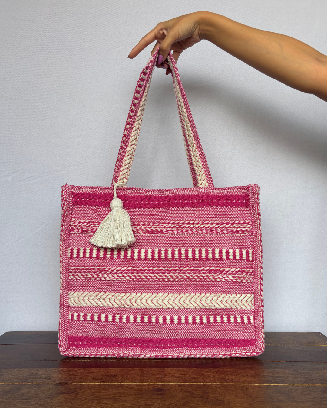 Pink Loom Tote